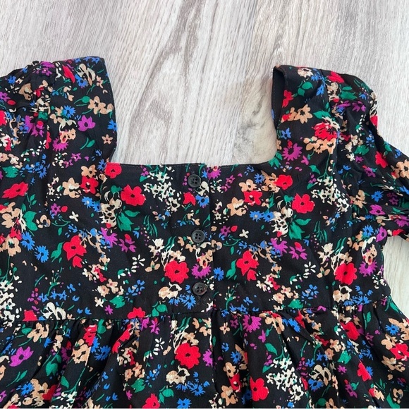 Gap Kids Black Floral Dress - Picture 5 of 5